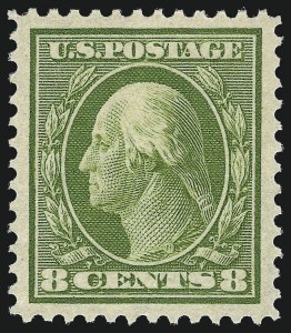 Sale 1034, Lot 322, 1908-09 Washington-Franklin Issues (Scott 331-366)