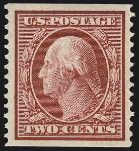 Sale 1034, Lot 337, 1908-09 Washington-Franklin Issues (Scott 331-366)