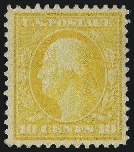 Sale 1034, Lot 342, 1908-09 Washington-Franklin Issues (Scott 331-366)