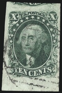 Sale 1034, Lot 36, 1851-56 Issue (Scott 10-17)