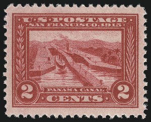 Sale 1034, Lot 371, 1913 Panama Pacific Issue (Scott 397-404)