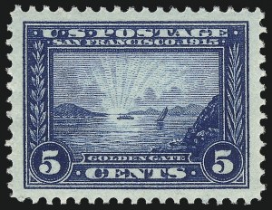 Sale 1034, Lot 372, 1913 Panama Pacific Issue (Scott 397-404)