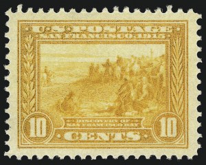 Sale 1034, Lot 373, 1913 Panama Pacific Issue (Scott 397-404)