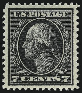 Sale 1034, Lot 383, 1912-16 Washington-Franklin Issues (Scott 405-440)