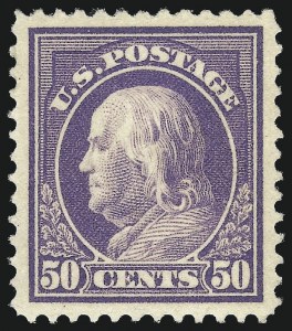 Sale 1034, Lot 394, 1912-16 Washington-Franklin Issues (Scott 405-440)