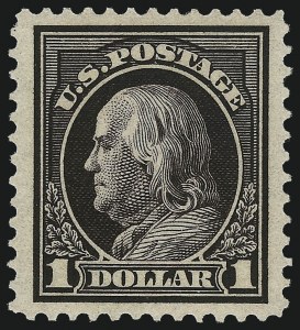 Sale 1034, Lot 396, 1912-16 Washington-Franklin Issues (Scott 405-440)