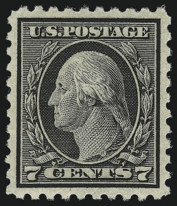 Sale 1034, Lot 400, 1912-16 Washington-Franklin Issues (Scott 405-440)