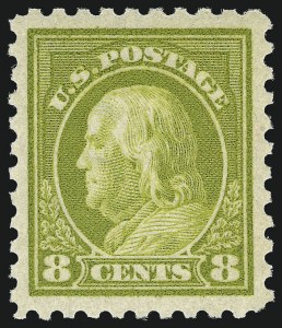 Sale 1034, Lot 401, 1912-16 Washington-Franklin Issues (Scott 405-440)