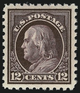 Sale 1034, Lot 405, 1912-16 Washington-Franklin Issues (Scott 405-440)