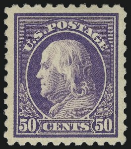 Sale 1034, Lot 409, 1912-16 Washington-Franklin Issues (Scott 405-440)