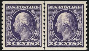 Sale 1034, Lot 416, 1914-17 Washington-Franklin Issues (Scott 441-485)