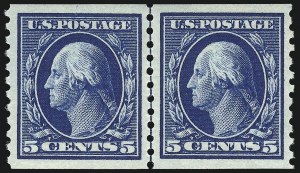 Sale 1034, Lot 419, 1914-17 Washington-Franklin Issues (Scott 441-485)
