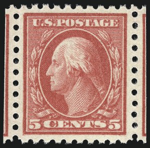 Sale 1034, Lot 435, 1914-17 Washington-Franklin Issues (Scott 441-485)