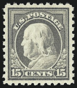 Sale 1034, Lot 442, 1914-17 Washington-Franklin Issues (Scott 441-485)