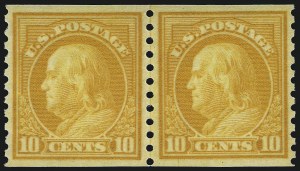 Sale Number 1034, Lot Number 454, 1917-20 Washington-Franklin Issues (Scott 486-541)