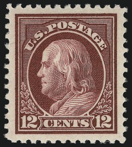 Sale 1034, Lot 463, 1917-20 Washington-Franklin Issues (Scott 486-541)