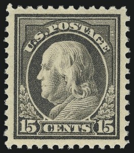 Sale 1034, Lot 465, 1917-20 Washington-Franklin Issues (Scott 486-541)
