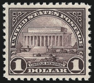 Sale 1034, Lot 495, 1922-25 Issue and Later Issues (Scott 550-834)