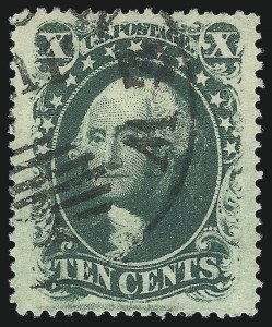 Sale 1034, Lot 63, 1857-60 Issue and 1875 Reprint (Scott 18-47)