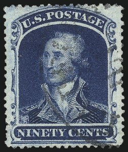 Sale 1034, Lot 68, 1857-60 Issue and 1875 Reprint (Scott 18-47)