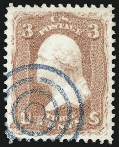 Sale 1034, Lot 76, 1861-66 Issue (Scott 62B-78)