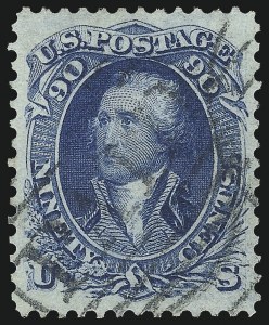 Sale 1034, Lot 82, 1861-66 Issue (Scott 62B-78)