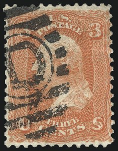 Sale 1034, Lot 85, 1861-66 Issue (Scott 62B-78)