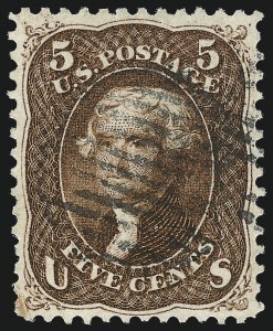 Sale Number 1034, Lot Number 86, 1861-66 Issue (Scott 62B-78)