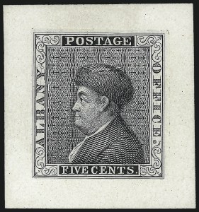 Sale 1037, Lot 1003, Essays and Proofs (Postmasters Provisionals, 1847 Issue)