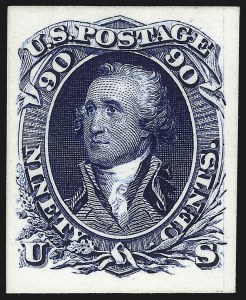 Sale 1037, Lot 1060, Essays and Proofs (1861-66 Issue)