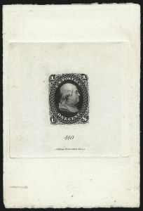 Sale 1037, Lot 1062, Essays and Proofs (1861-66 Issue)