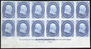 Sale 1037, Lot 1066, Essays and Proofs (1861-66 Issue)