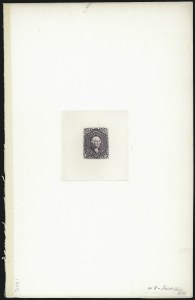 Sale 1037, Lot 1072, Essays and Proofs (1861-66 Issue)