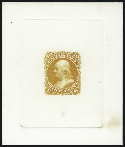 Sale 1037, Lot 1073, Essays and Proofs (1861-66 Issue)