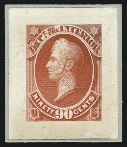 Sale 1037, Lot 1260, Essays and Proofs (Officials)