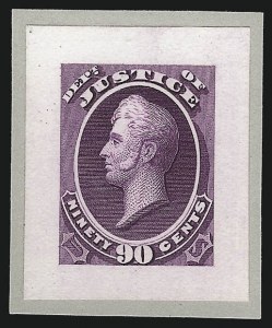 Sale 1037, Lot 1261, Essays and Proofs (Officials)