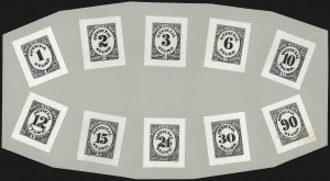 Sale 1037, Lot 1262, Essays and Proofs (Officials)