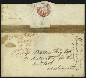 Sale 1037, Lot 1340, Postmasters` Provisionals - Annapolis Md. thru St. Louis Mo. (Scott 2XU1var-11X2)