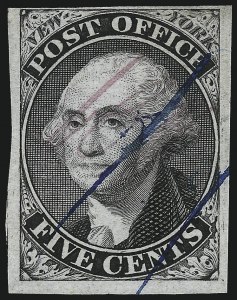 Sale 1037, Lot 1343, Postmasters` Provisionals - Annapolis Md. thru St. Louis Mo. (Scott 2XU1var-11X2)