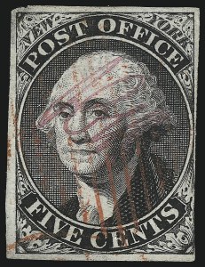 Sale 1037, Lot 1344, Postmasters` Provisionals - Annapolis Md. thru St. Louis Mo. (Scott 2XU1var-11X2)