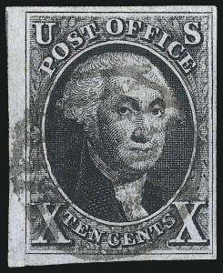 Sale 1037, Lot 1379, 5c 1847 Issue and 1875 Reproduction of 1847 Issue (Scott 1-4)