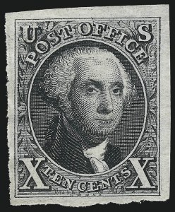 Sale 1037, Lot 1389, 5c 1847 Issue and 1875 Reproduction of 1847 Issue (Scott 1-4)