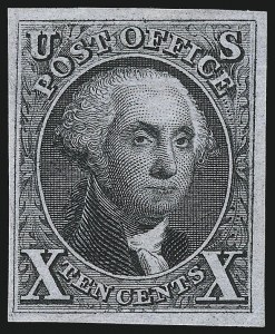 Sale 1037, Lot 1390, 5c 1847 Issue and 1875 Reproduction of 1847 Issue (Scott 1-4)