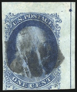Sale 1037, Lot 1417, 1c 1851-56 Issue (Scott 5-9)