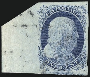 Sale 1037, Lot 1418, 1c 1851-56 Issue (Scott 5-9)