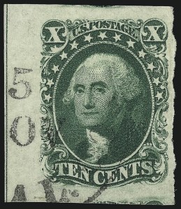 Sale 1037, Lot 1436, 3c-12c 1851-56 Issue (Scott 10-17)