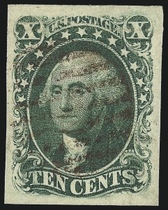 Sale Number 1037, Lot Number 1441, 3c-12c 1851-56 Issue (Scott 10-17) Sale Number 1037, Lot Number 1441, 3c-12c 1851-56 Issue (Scott 10-17)