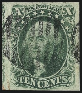 Sale 1037, Lot 1443, 3c-12c 1851-56 Issue (Scott 10-17)