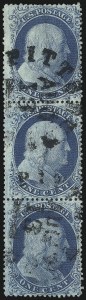Sale 1037, Lot 1457, 1c 1857-60 Issue (Scott 18-24)