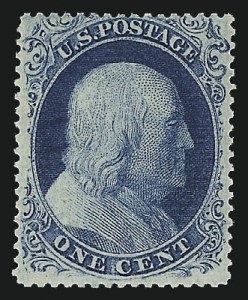 Sale 1037, Lot 1458, 1c 1857-60 Issue (Scott 18-24)